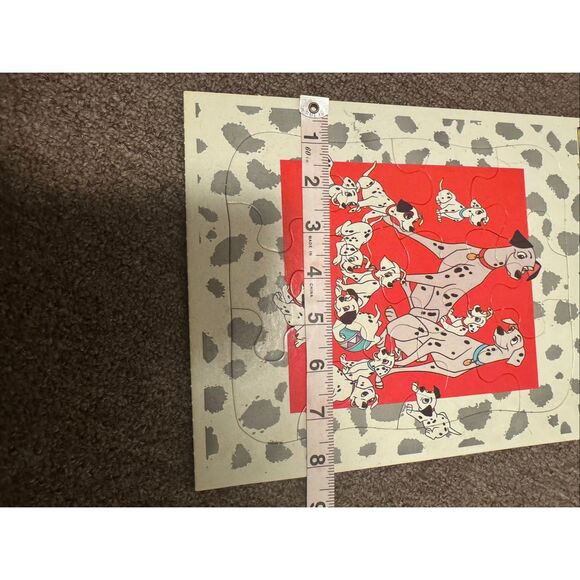 Walt Disney 101 Dalmatians frame tray vintage puzzle golden - Picture 3 of 7